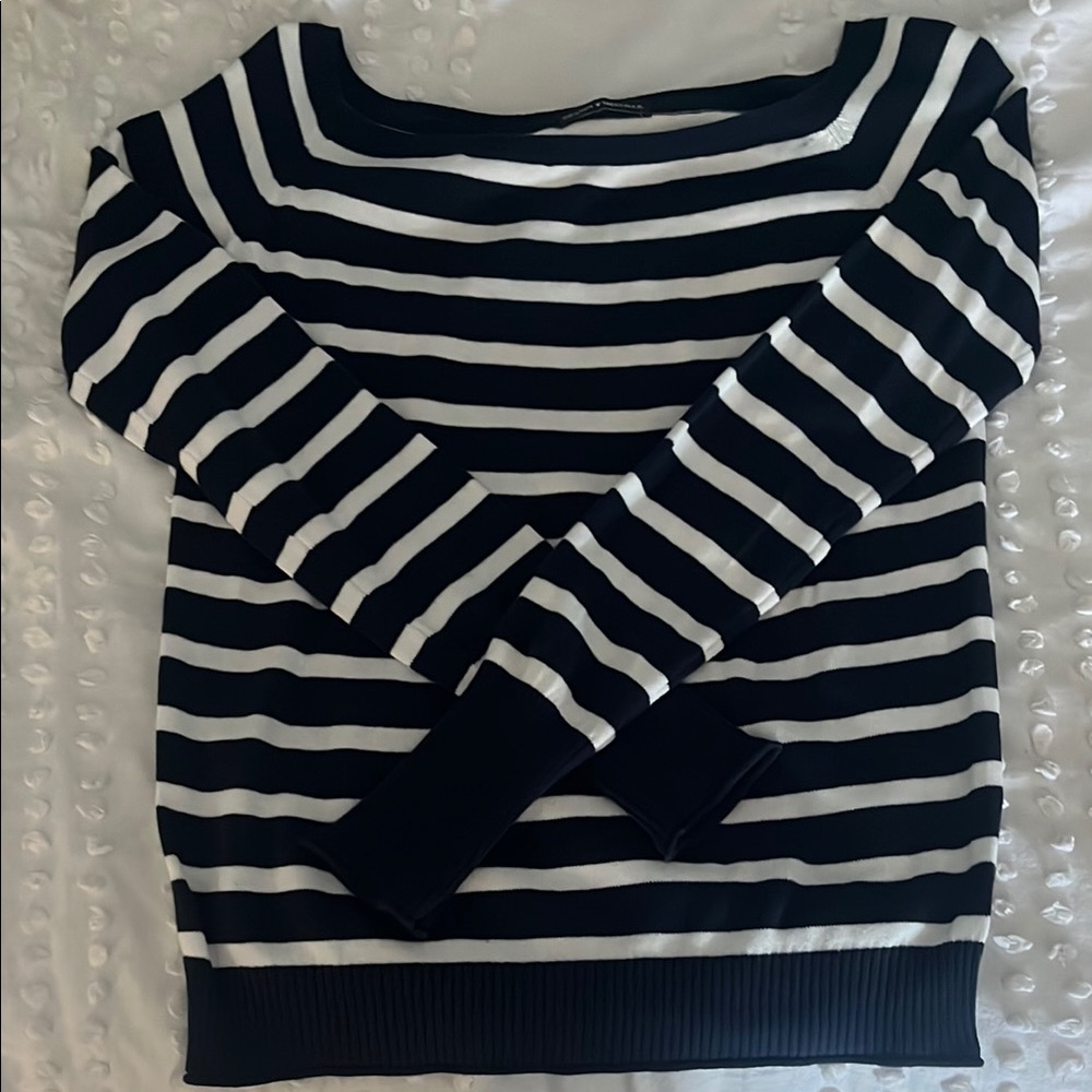 brandy striped sweater